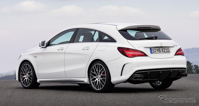 改良新型メルセデスAMG CLA 45 4MATICシューティングブレーク