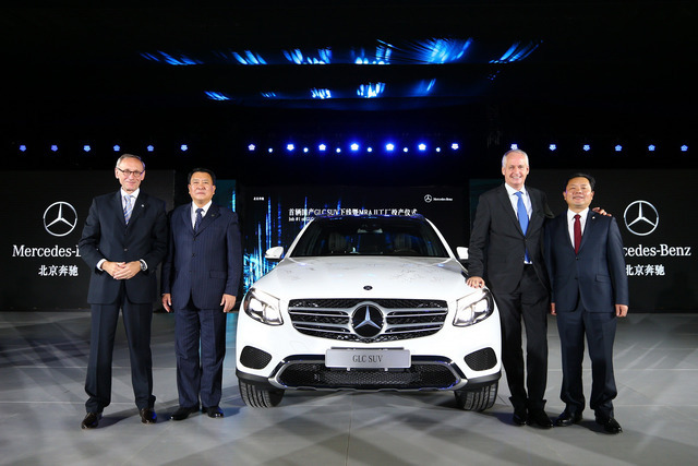 メルセデス GLC の中国現地生産を開始