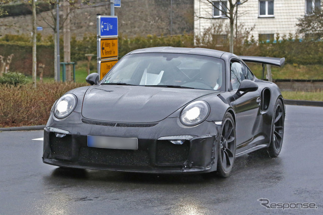 ポルシェ 911 GT3 RS4.2 スクープ写真