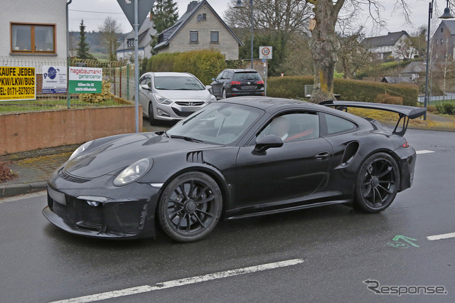 ポルシェ 911 GT3 RS4.2 スクープ写真