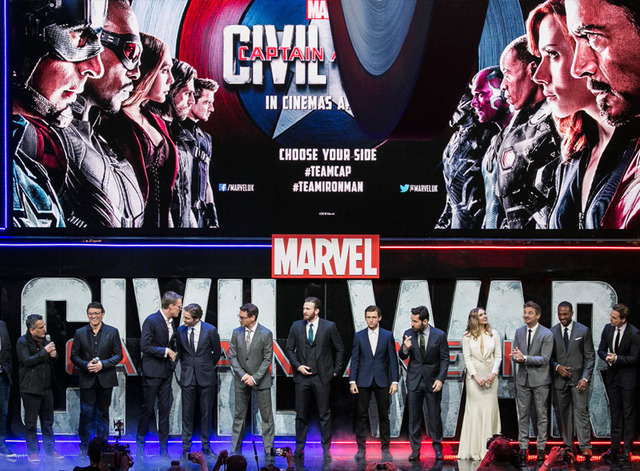 『シビル・ウォー／キャプテン・アメリカ』UKプレミア（C）2016 Marvel.