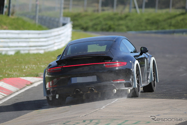 ポルシェ 911カレラ 次世代型 スクープ写真