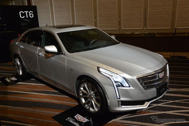 キャデラック CT6 発表会