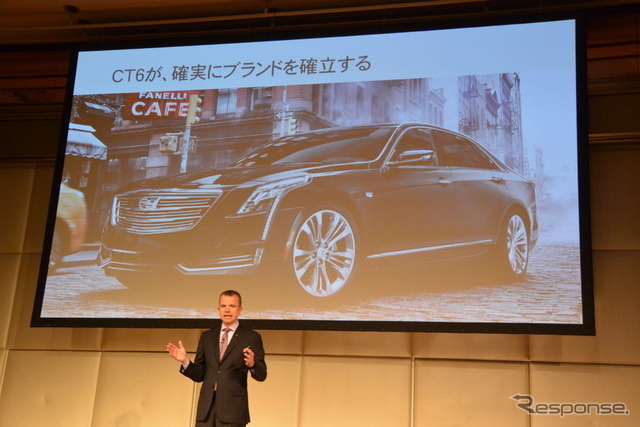 キャデラック CT6 発表会