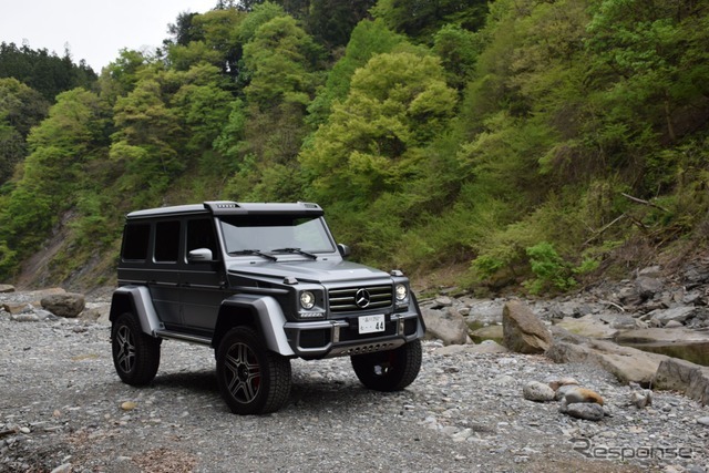 メルセデスベンツ G550 4×4 スクエアード