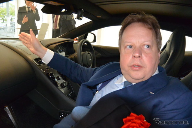アストンマーティン アンディ・パーマー CEO