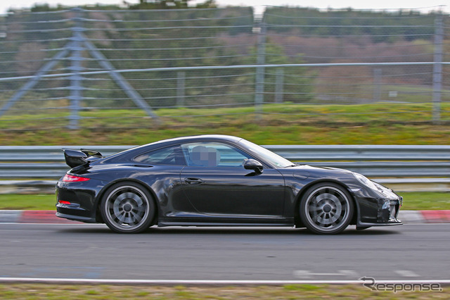 ポルシェ911 GT3 改良新型 スクープ写真