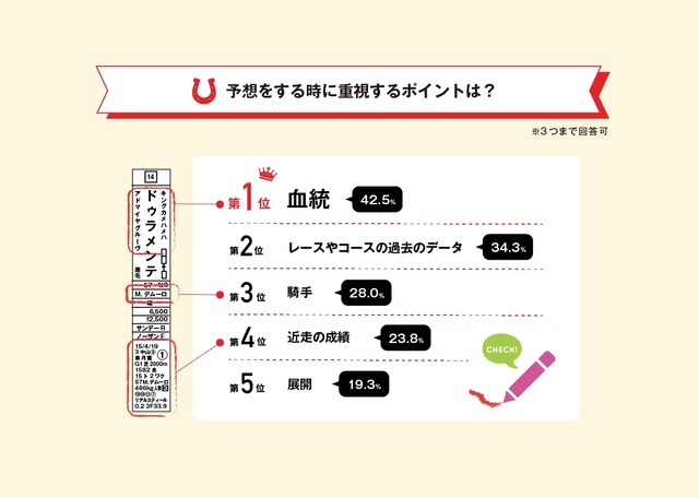 今年の日本ダービー1番人気は「マカヒキ」…日本ダービーに関する意識調査