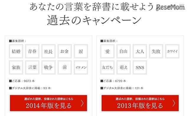 過去のキャンペーン