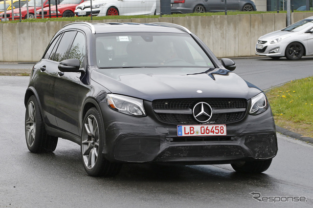 メルセデスAMG GLC63 スクープ写真