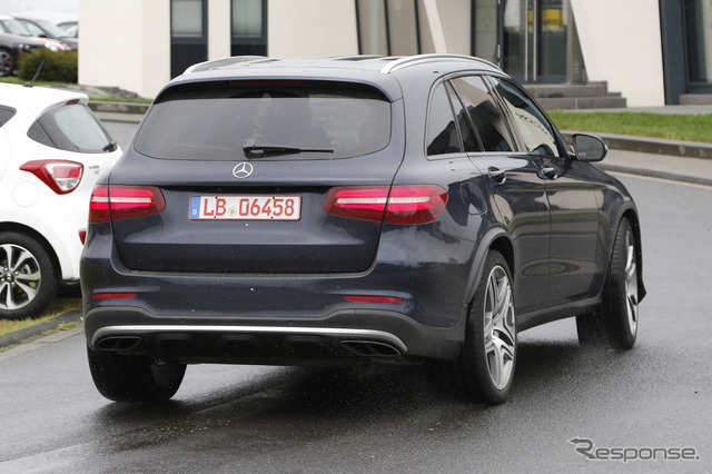 メルセデスAMG GLC63 スクープ写真