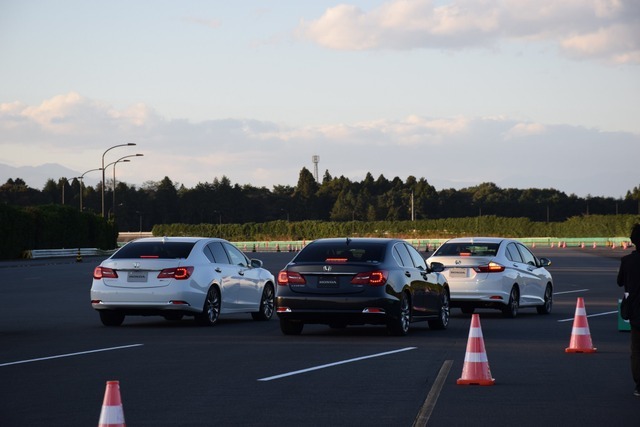 ホンダ 渋滞運転支援機能