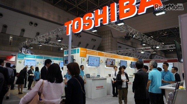 東芝のブース