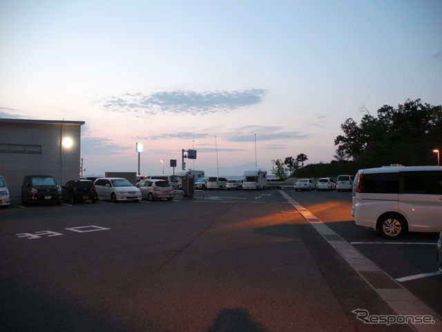 道の駅本庄の様子