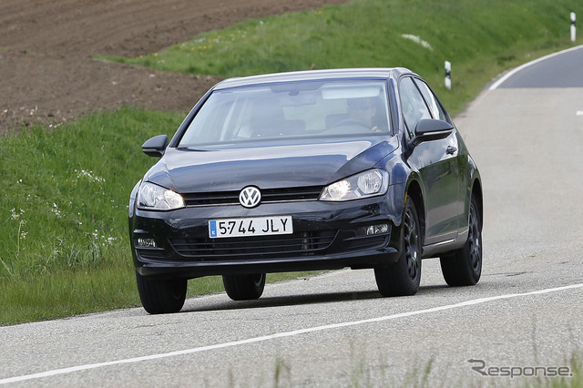 VWの新型クロスオーバーSUV 開発車両 スクープ写真