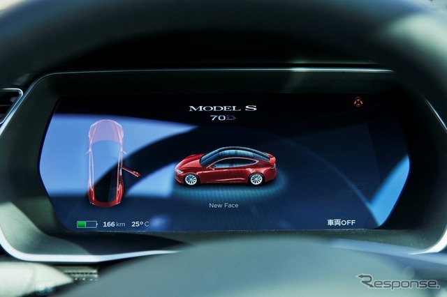 新型テスラ モデルS