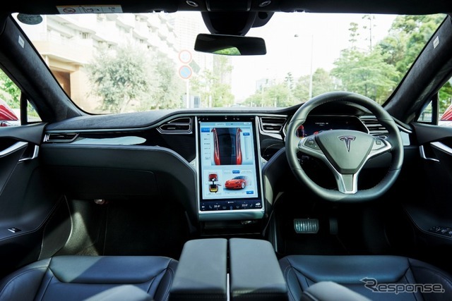 新型テスラ モデルS