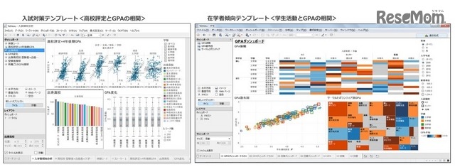 分析テンプレートの一例