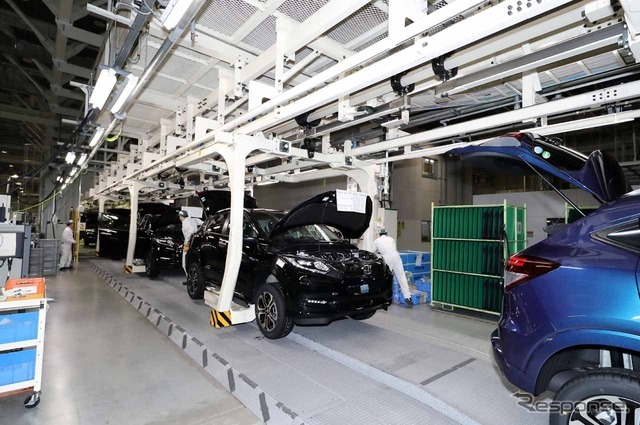 完成車ライン