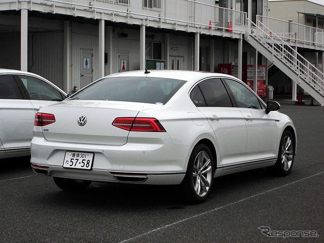 VW パサートGTE（千葉・袖ヶ浦フォレストレースウェイ、6月7日）