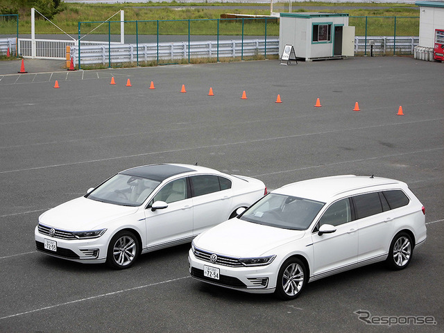 VW パサートGTE（千葉・袖ヶ浦フォレストレースウェイ、6月7日）