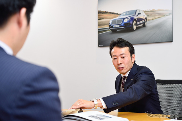 ベントレーモーターズジャパン 佐藤達也氏(ディーラープログラムコーディネーター)