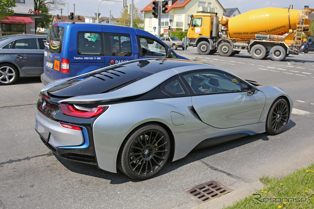 BMW i8 Sモデル スクープ写真