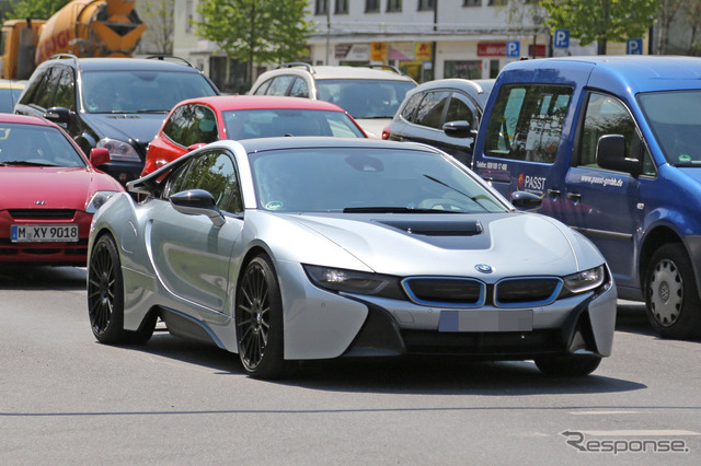 BMW i8 Sモデル スクープ写真