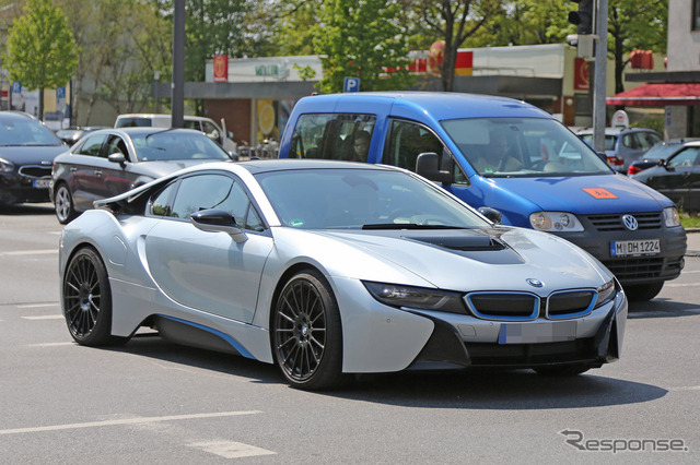 BMW i8 Sモデル スクープ写真