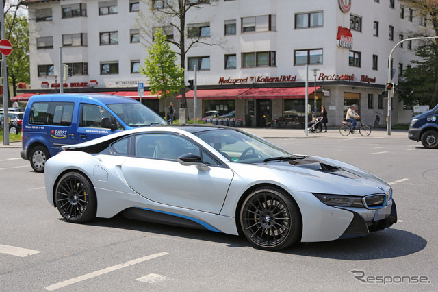 BMW i8 Sモデル スクープ写真