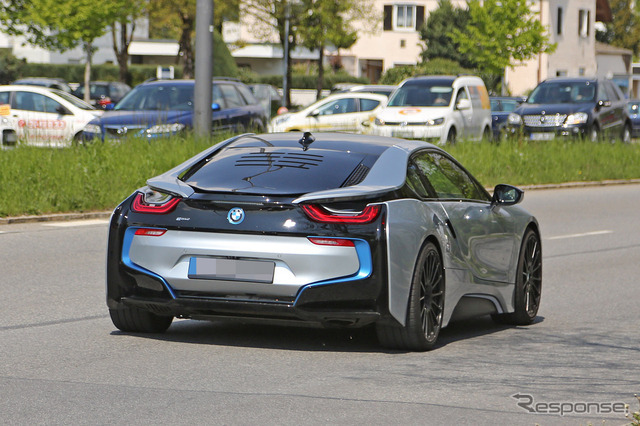 BMW i8 Sモデル スクープ写真