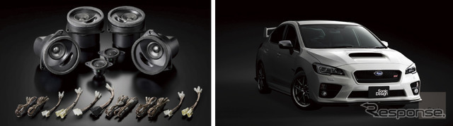 SonicPLUS ハイグレードモデル「SFR-S01M」とデモカー「スバル WRX STI」