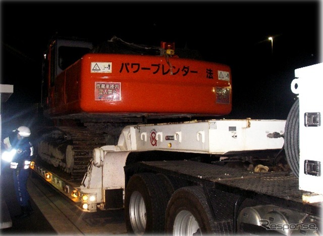 制限の2倍を超える過積載で告発された車両