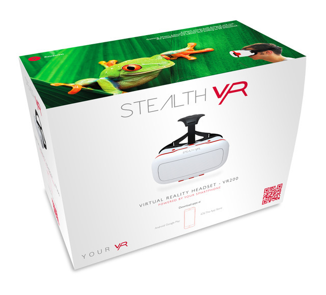 スマホ用VRヘッドセット「STEALTH VR」新型の予約開始