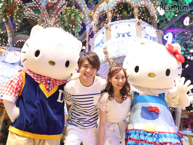 過去の夏祭りイベントのようす (c) 2016 SANRIO CO., LTD.