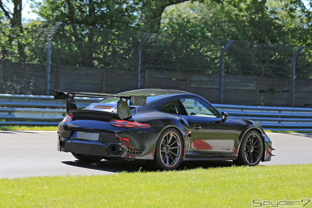 ポルシェ 911 GT3 RS 4.2 スクープ写真