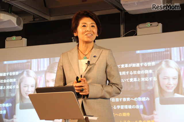 インテル代表取締役社長の江田麻季子氏