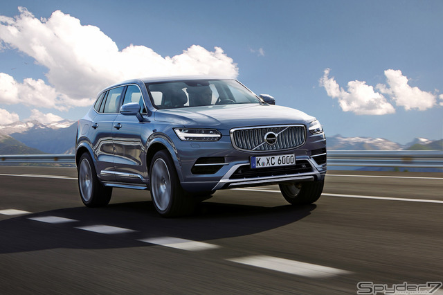 VOLVO XC60 次世代型　レンダリングCG