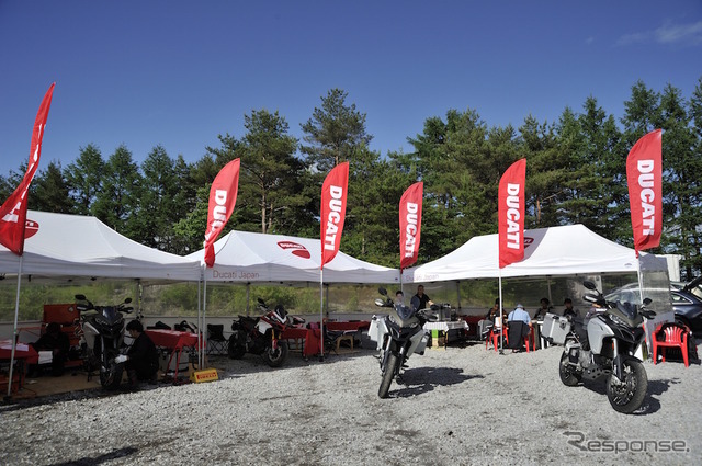 Multistrada 1200 Enduro Japan Press Launch。