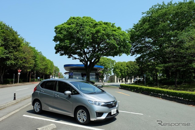 地震で深刻な被害を受け、操業停止を余儀なくされたホンダの二輪工場、熊本製作所を表敬訪問。