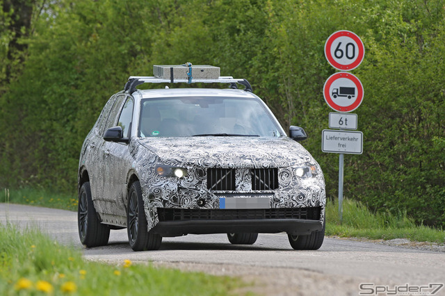 BMW X5 スクープ写真