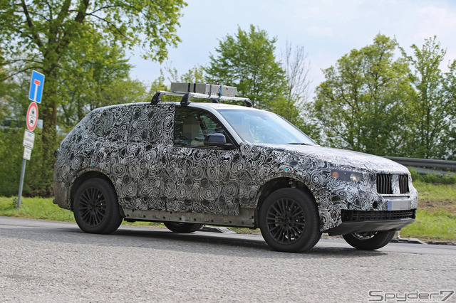 BMW X5 スクープ写真