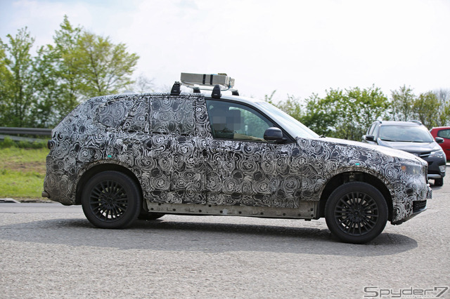 BMW X5 スクープ写真