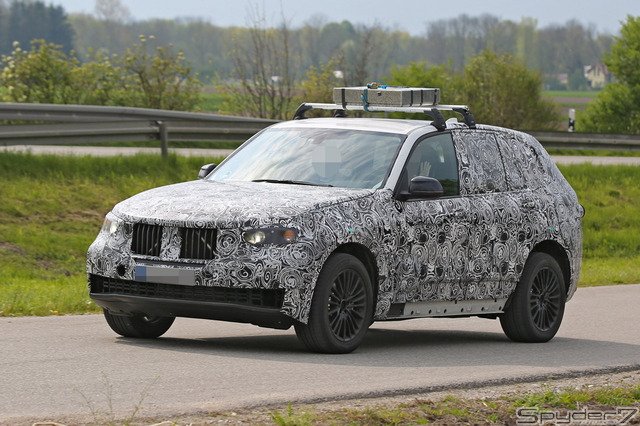 BMW X5 スクープ写真