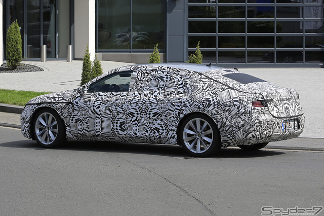 VW CC スクープ写真