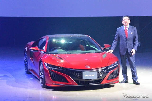 ホンダ NSX 発表会