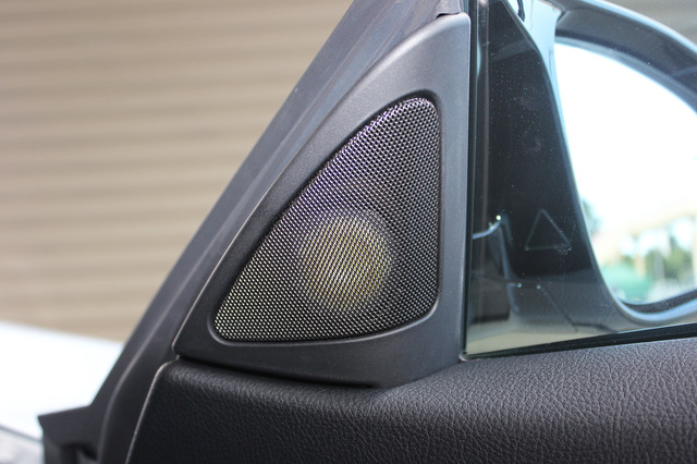 『FOCAL・ES 100 K for BMW』装着後のトゥイーター。