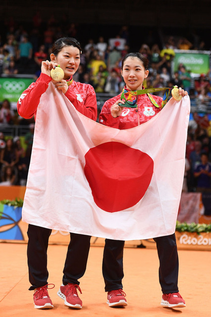 バドミントン女子ダブルスで日本代表が金メダルを獲得（2016年8月18日）