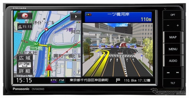 パナソニック ストラーダ CN-RA03WD