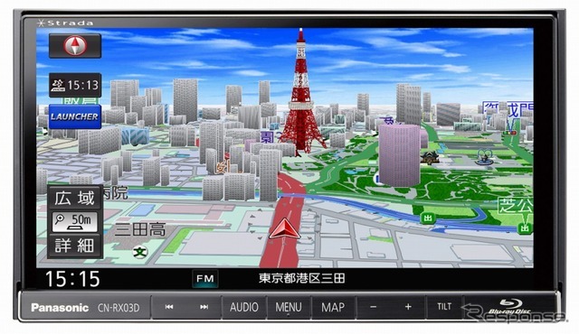 パナソニック ストラーダ CN-RX03D